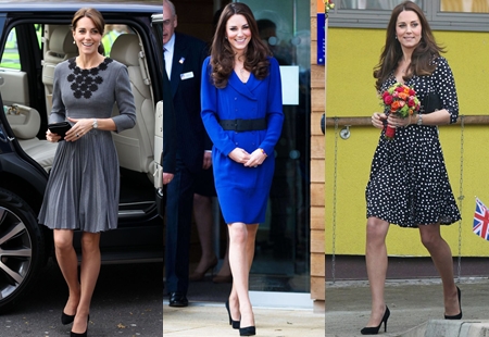 Những mẫu váy liền gợi cảm, thanh lịch của Kate Middleton