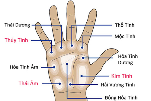 Đoán vận đào hoa của chị em qua bàn tay