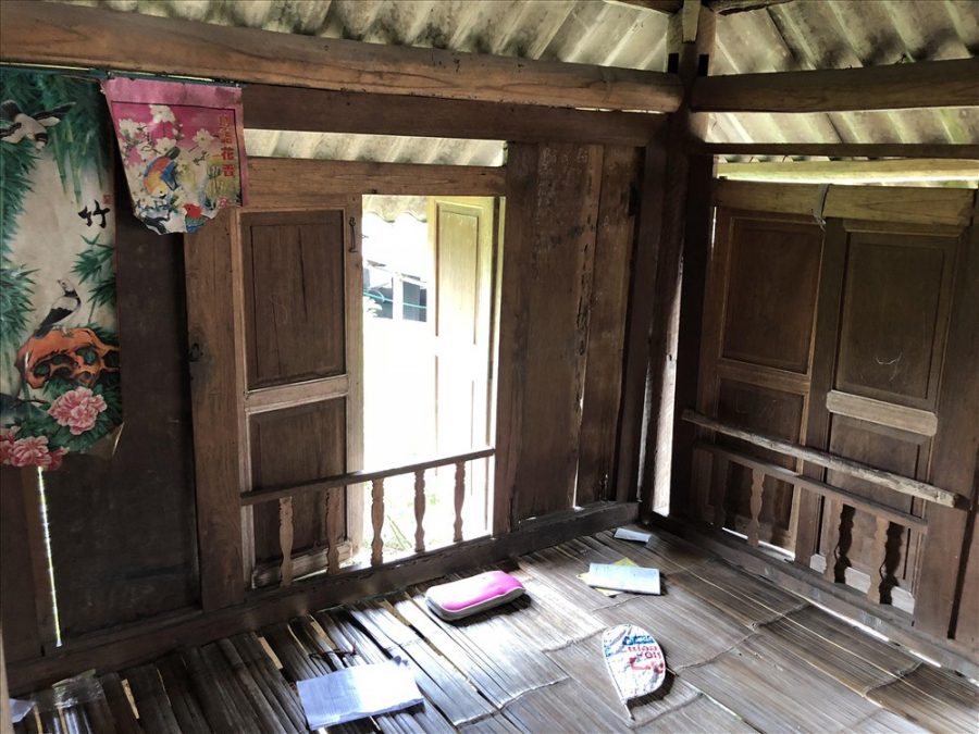 Căn nhà nhỏ giản dị của người phụ nữ năm nay đã 80 tuổi