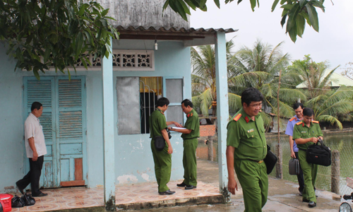 Hiện trường vụ án mạng