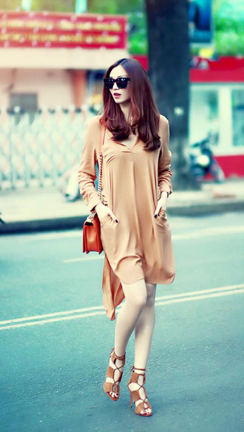 Ấn tượng với gu street style sành điệu của diễn viên Khánh My