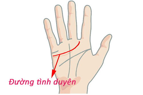 Xem chỉ tay đường tình duyên chính xác nhất