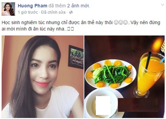 Những bữa ăn giản dị đến khó tin của người đẹp Việt