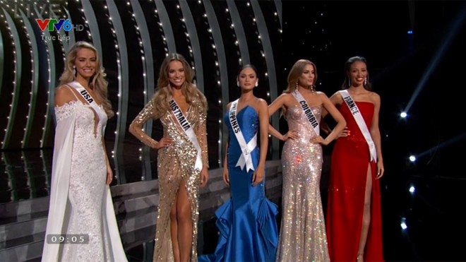 Miss Universe 2015 Top 5: France, Colombia, Philippines, Australia and USA 