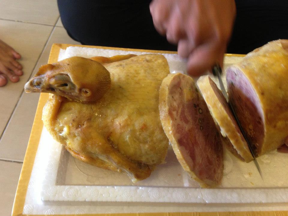 Image result for gà rút xương nhồi jambon