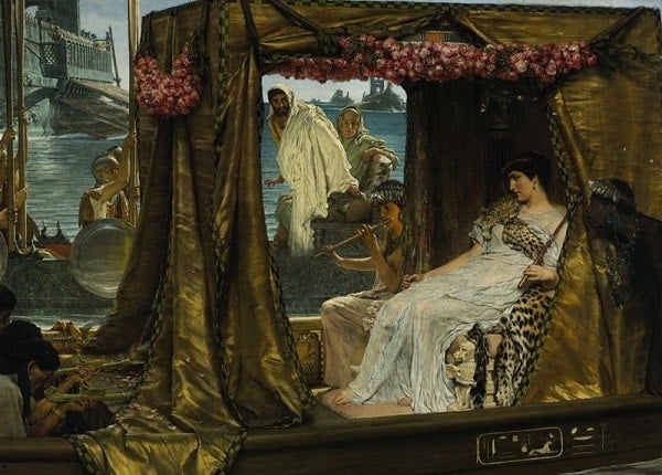 Vén màn chuyện “tình ái” của nữ hoàng Ai Cập Cleopatra