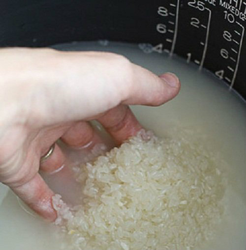 Vo gạo sạch, không quá 3 lần