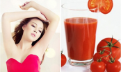 Tạm biệt hôi nách vĩnh viễn sau vài phút chỉ với một quả cà chua