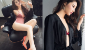 Đỏ mặt với những trang phục hở bạo khoe vóc dáng nóng bỏng, gợi cảm của Diễm My 9x