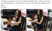 Con trai Phi Thanh Vân bất ngờ nhập viện giữa đêm