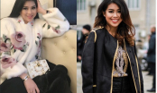 Hà Tăng đi du xuân, mẹ chồng và em chồng lên đồ sang chảnh đi xem show