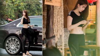 Đi tập võ Ngọc Trinh cũng diện đồ gợi cảm đến khó tin thế này!