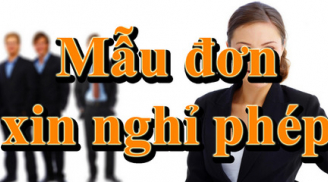 Hướng dẫn cách viết đơn xin nghỉ ốm