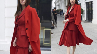 Sang chảnh với loạt áo choàng hot trend của Hồ Ngọc Hà