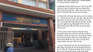Cô giáo bắt học sinh ngậm dép vì... đùa giỡn trong giờ học? Cô giáo bắt học sinh ngậm dép vì... đùa giỡn trong giờ học?