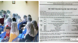 Thứ nước màu đỏ, uống vào là đi theo Hội Thánh Đức Chúa Trời là gì? Thứ nước màu đỏ, uống vào là đi theo Hội Thánh Đức Chúa Trời là gì?