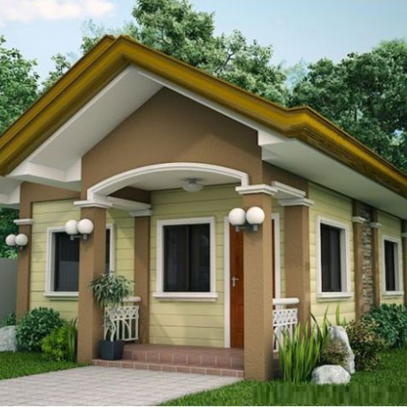 Chỉ 400 triệu bạn đã xây được ngôi nhà cấp bốn sang trọng với 2 phòng ngủ