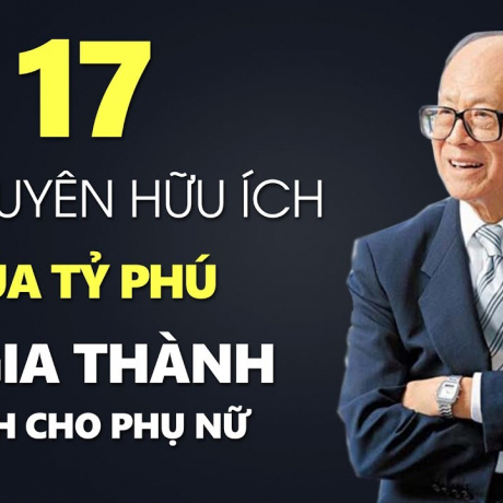 Đây là những lời khuyên còn quý hơn cả KIM CƯƠNG của tỷ phú giàu nhất châu á gửi đến phụ nữ