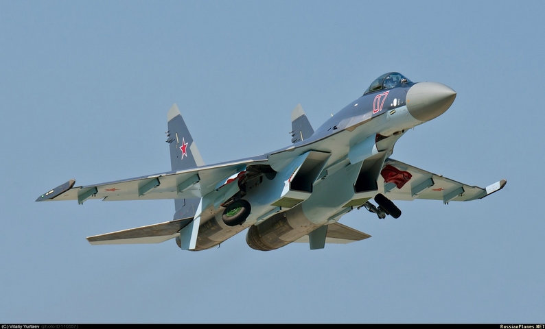 Su-35 - tiêm kích hiện đại nhất trong Không quân Nga hiện nay.