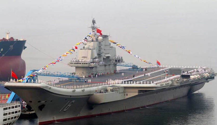 Vừa qua, Trung Quốc đã hoàn tất việc định hình biên chế của biên đội tàu sân bay Liêu Ninh. Nhóm tàu hộ tống này bao gồm hai tàu khu trục kiểu 051C thuộc lớp Lữ Châu và hai tàu hộ vệ tên lửa kiểu 054A, lớp Giang Khải cùng với một tàu tiếp tế.