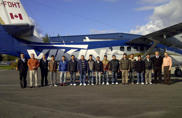 Các phi công Việt Nam tham gia đợt đào tạo, huấn luyện đầu tiên theo thỏa thuận mua máy bay DHC-6 Twin Otter