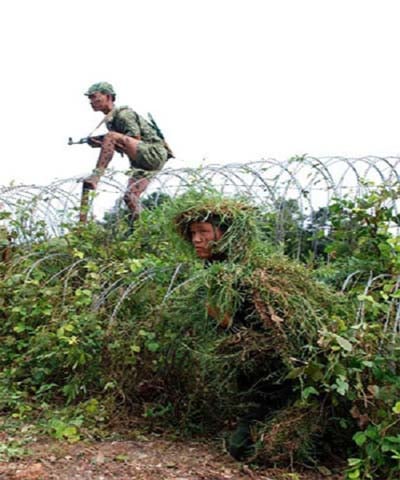 ...cũng là một kỹ thuật ngụy trang quan trọng của đặc công.