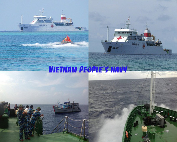 Ngoài ra hiện nay để tăng cường thêm khả năng cứu hộ, cấp cứu trên biển, Việt Nam đã tự đóng tàu y tế phục vụ cho Hải quân Việt Nam và nhân dân trên các đảo ở quần đảo  Trường Sa