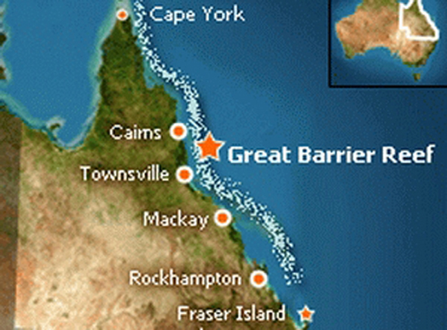 Trong quá trình tập trận chung giữa quân đội Mỹ và Australia, hai chiếc máy bay AV-8B Harrier xuất kích từ tàu sân bay USS Bonhomme Richard đã gặp phải vấn đề kỹ thuật nên đã buộc phải thả 4 quả bom xuống Công viên Hải dương Rạn san hô Great Barrier của Australia - một di sản thế giới được UNESCO công nhận.