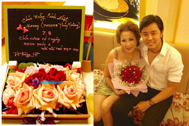 Trong chuyện tình yêu của mình suốt quãng thời gian qua, Hoàng Việt và người yêu Yvonne Thúy Hoàng ngoài việc trao cho nhau con tim đầy tình cảm còn trao cho nhau những món quà vật chất khác để thể hiện tình yêu.