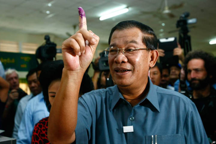 Ủy ban bầu cử quốc gia Campuchia (NEC) hôm nay công bố kết quả sơ bộ cuộc bầu cử quốc hội, trong đó đảng Nhân dân Campuchia (CPP) của Thủ tướng Hun Sen giành được nhiều phiếu nhất. CPP, đảng cầm quyền tại Campuchia, giành đa số phiếu ở 19 trên 24 tỉnh của nước này, AFP đưa tin.