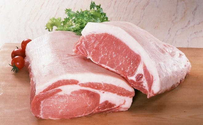 Thịt lợn khô không nhiều nước chứng tỏ thịt lợn không chứa chất tăng trọng