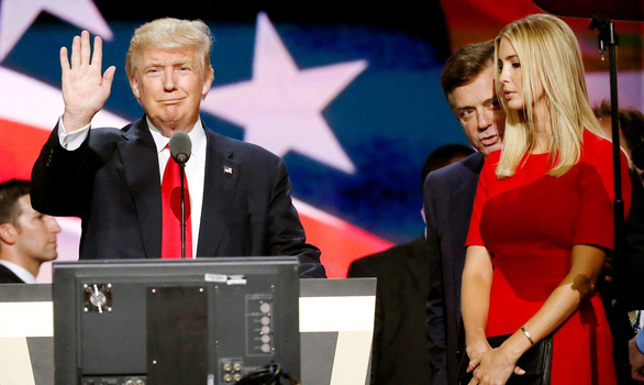 Tổng thống Donald Trump và con gái Ivanka