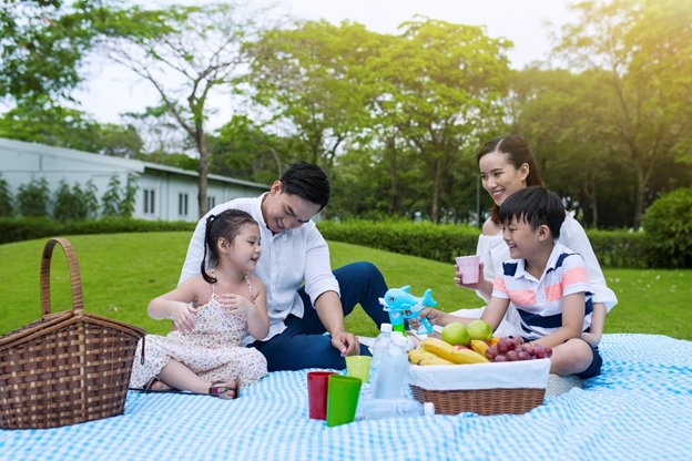 Các gia đình tại Celadon City luôn có một không gian cho con trẻ chơi đùa và cho mình không gian xua đi căng thẳng, lo âu trong công việc