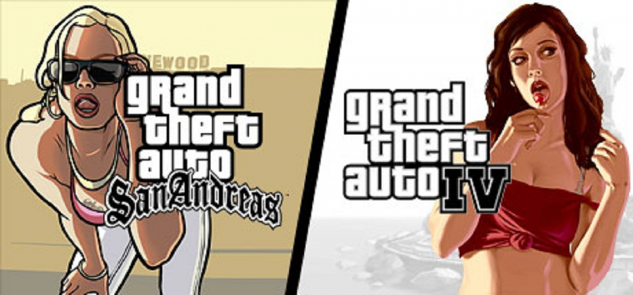 Không thiếu những hình ảnh hở hang, kích thích trong game Gran Theft Auto  
