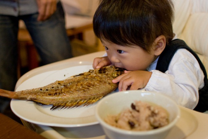 Khi cho trẻ ăn cá cha mẹ phải hết sức lưu ý