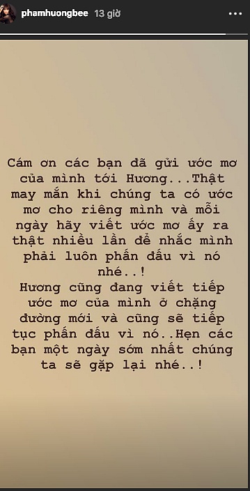 Phạm Hương úp mở chuyển quay trở lại showbiz.