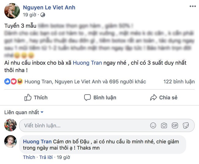 Vợ chồng Việt Anh lại ngọt ngào như chưa từng có chuyện gì xảy ra.    