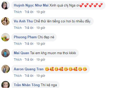 Cư dân mạng thích thú trước độ vui tính của Thúy Nga.