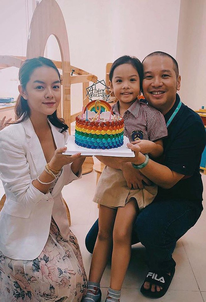 Phạm Quỳnh Anh và Quang Huy vẫn giữ mối quan hệ tốt đẹp sau ly hôn để cùng nhau chăm sóc, dạy dỗ con cái.