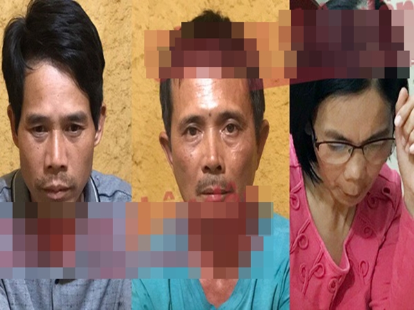 Chân dung 3 nghi phạm mới bị Công an tỉnh Điện Biên bắt giữ - Ảnh: CAND  