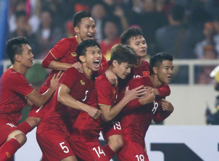 Việt Nam thẳng tiến vào VCK U23 châu Á 2020.