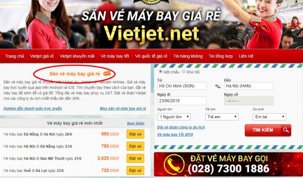 Hướng dẫn săn vé máy bay giá rẻ