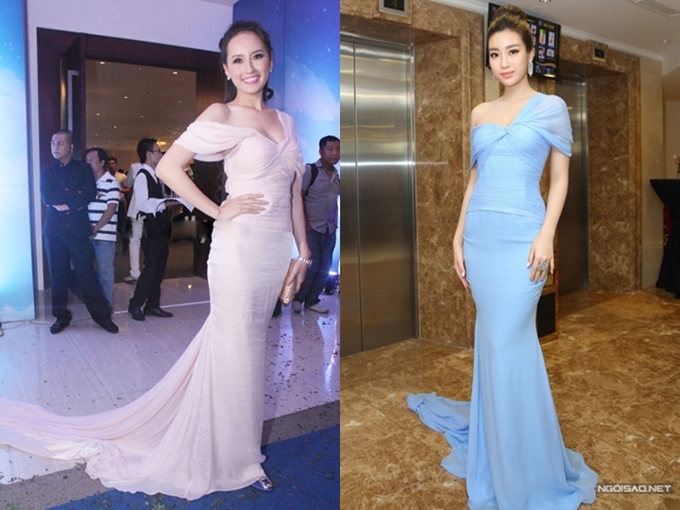 tại họp báo chung khảo phía Nam Hoa hậu Việt Nam 2018, Đỗ Mỹ Linh diện chiếc váy gam màu pastel của nhà thiết kế Lê Thanh Hòa. Tuy nhiên, nhiều khán giả tinh ý phát hiện chiếc váy của Đỗ Mỹ Linh giống một thiết kế thương hiệu nước ngoài đã được Mai Phương Thúy diện cách đó 6 năm. Cả hai có sự tương đồng từ phom dáng đến chi tiết choàng vai.