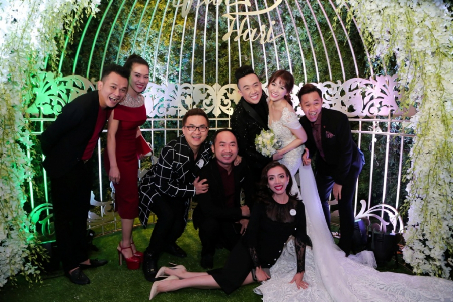 Hình ảnh trong ngày cưới Trấn Thành - Hari Won.