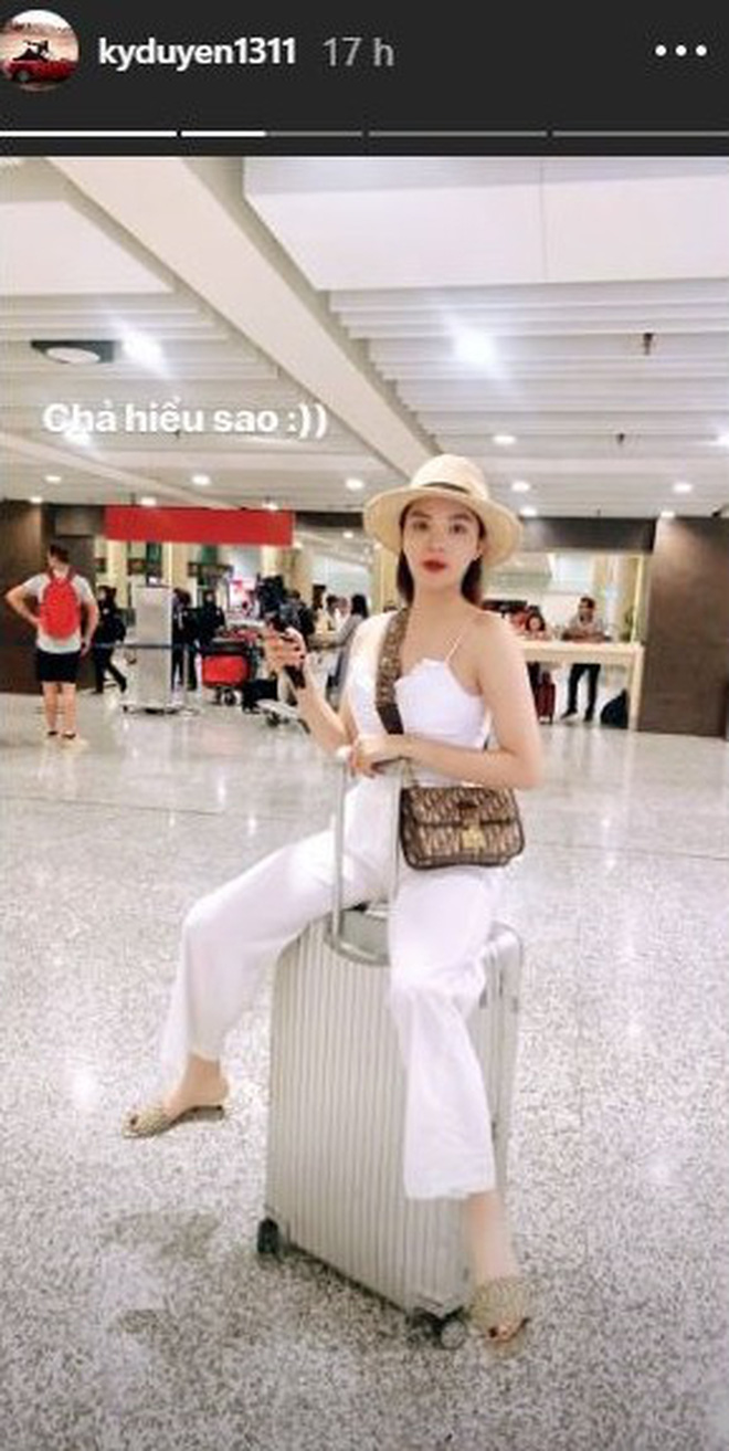 Trước đó, trên trang cá nhân, Hoa hậu Kỳ Duyên liên tục đăng tải loạt hình ảnh check in tại sân bay cho thấy cô đang chuẩn bị cho một kỳ nghỉ nào đó.    