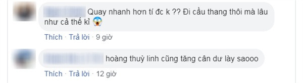 Khán giả bất ngờ về ngoại hình 'phát tướng' của Hoàng Thùy Linh.