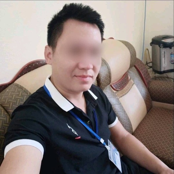 Nam giáo viên Nguyễn Việt Anh hiện đang bị công an tạm giữ.