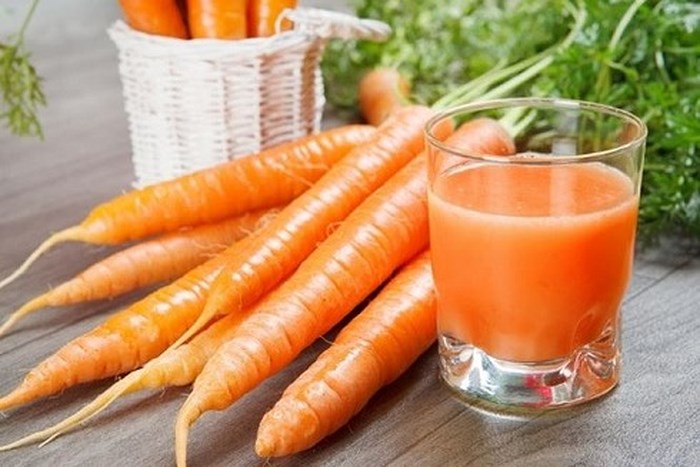 Cà rốt nhiều vitamin E giúp sáng mắt