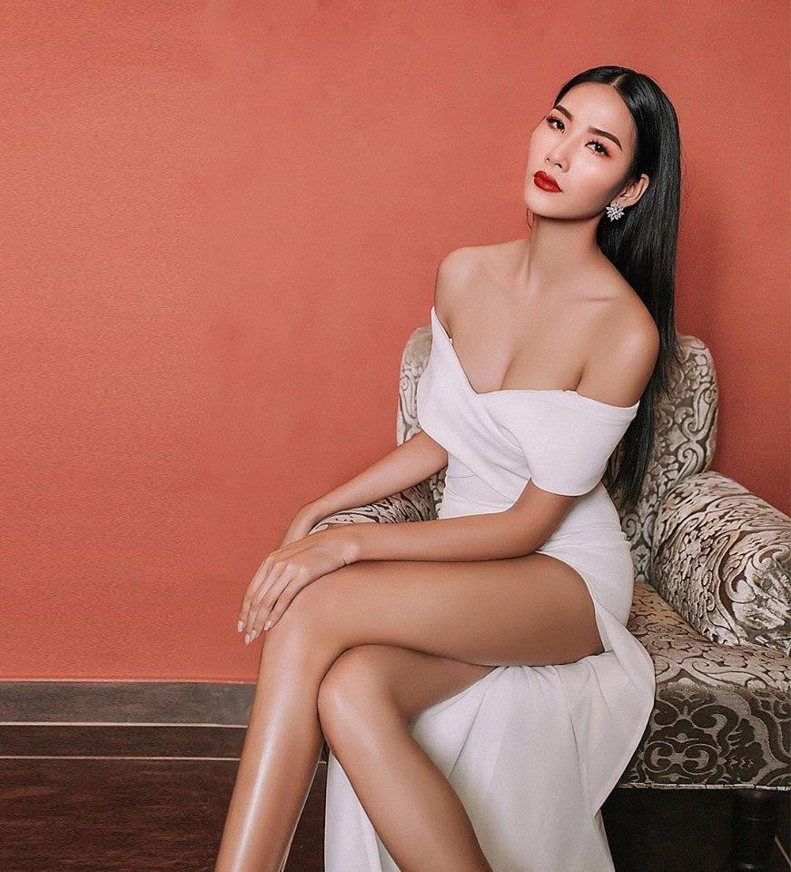 Sau Hoa hậu Hoàn vũ Việt Nam, hình ảnh Hoàng Thùy ngày càng 
