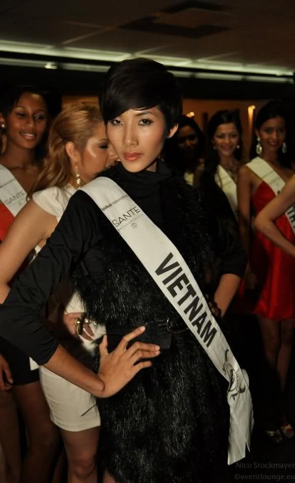 Năm 2012, Hoàng Thùy đại diện Việt Nam tham sự cuộc thi Top Model of the World và lọt top 15. Giải phụ 